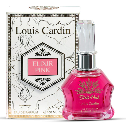 Louis Cardin Elixir Pink Eau De Parfum 100ml Spray
