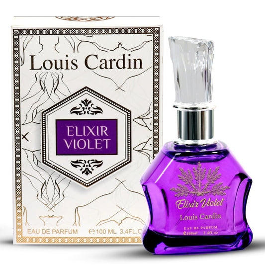 Louis Cardin Elixir Violet Eau De Parfum 100ml Spray