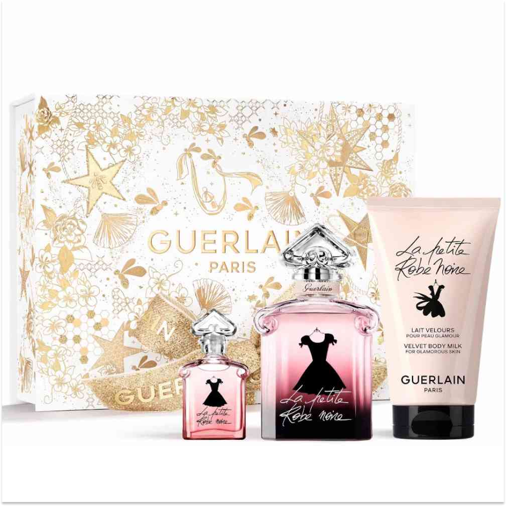 Guerlain La Petite Robe Noire Gift Set 50ml EDP - 5ml EDP - 75ml Body Lotion