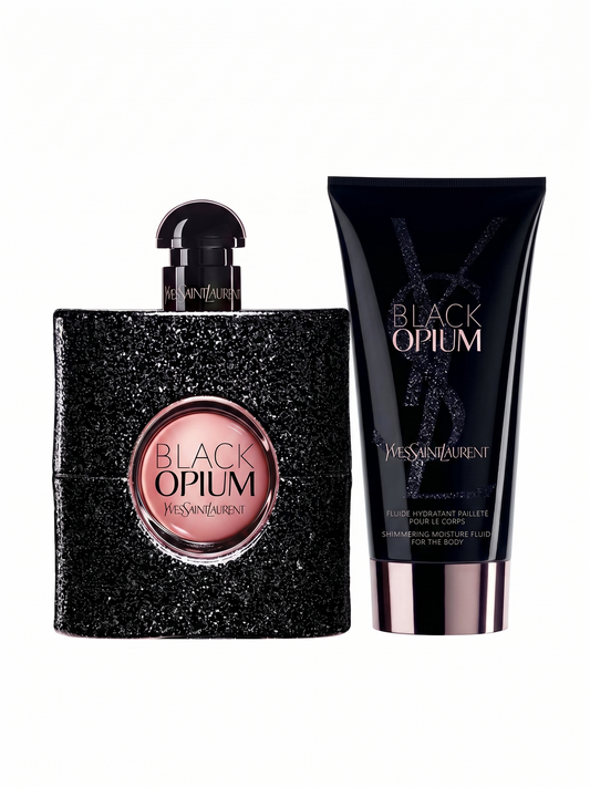 Yves Saint Laurent Black Opium Gift Set 50ml EDP + 50ml Body Lotion
