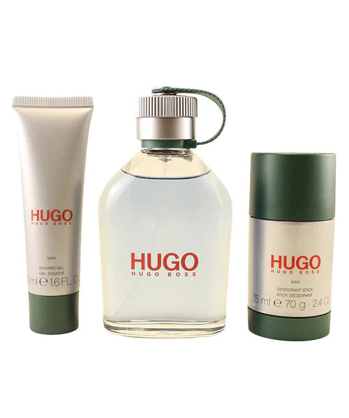 Hugo Boss Hugo Man Gift Set 125ml EDT - 75ml Deodorant Stick - 50ml Shower Gel