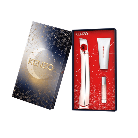 Kenzo Flower by Kenzo L'Absolue Gift Set 100ml EDP - 10ml EDP - 75ml Body Lotion
