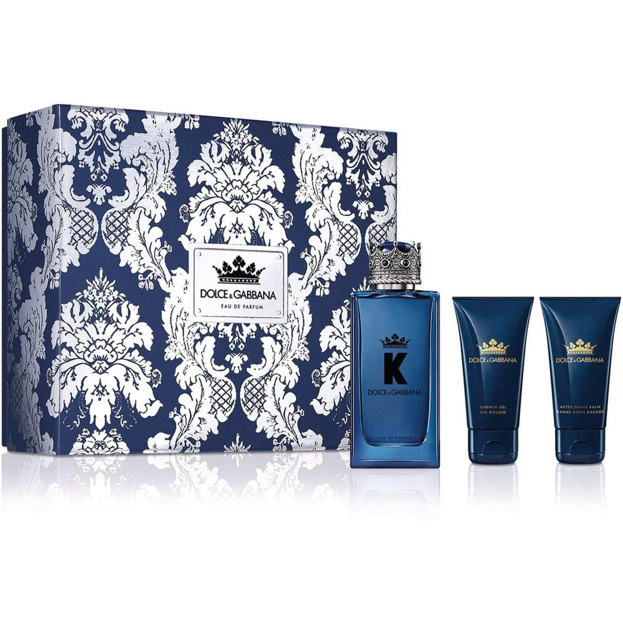 Dolce & Gabbana K Gift Set 100ml EDP - 50ml After Shave Balm - 50ml Shower Gel