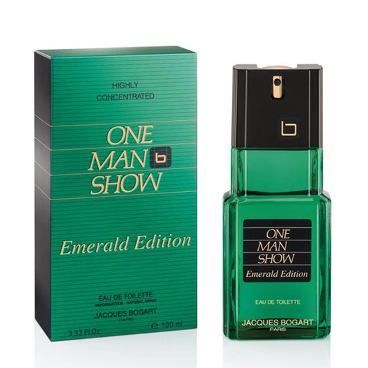 Jacques Bogart One Man Show Emerald Edition Eau De Toilette 100ml Spray