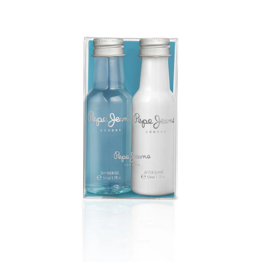 Pepe Jeans Celebrate For Him Gift Set 50ml Aftershave Balm - 50ml Shower Gel