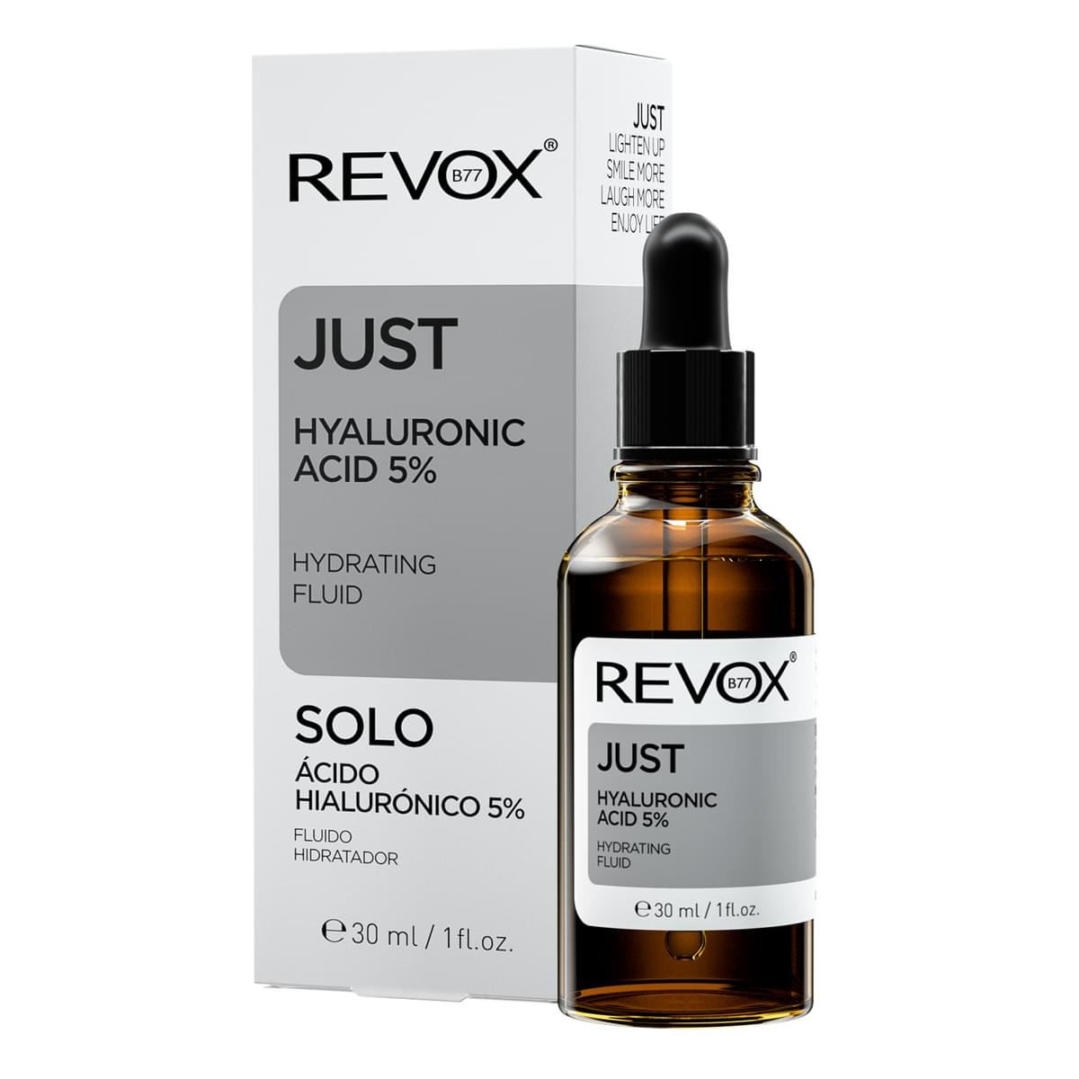 Revox B77 Just Hyaluronic Acid 5% Hydrating Fluid Serum 30ml