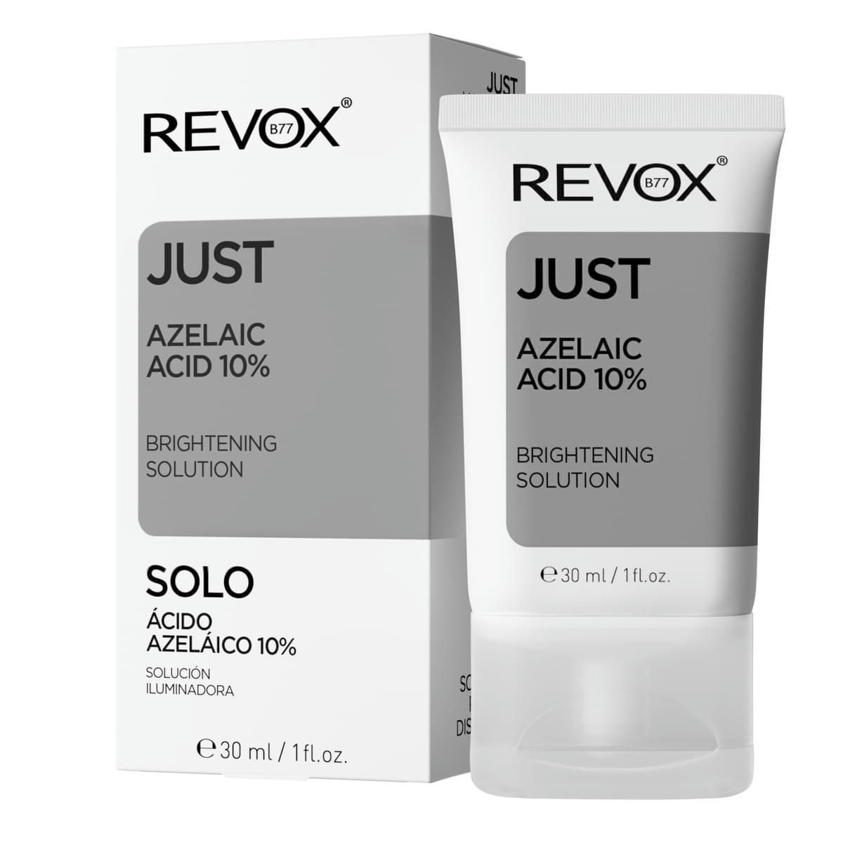 Revox B77 Just Azelaic Acid 10% Brightening Solution Face Cream 30ml