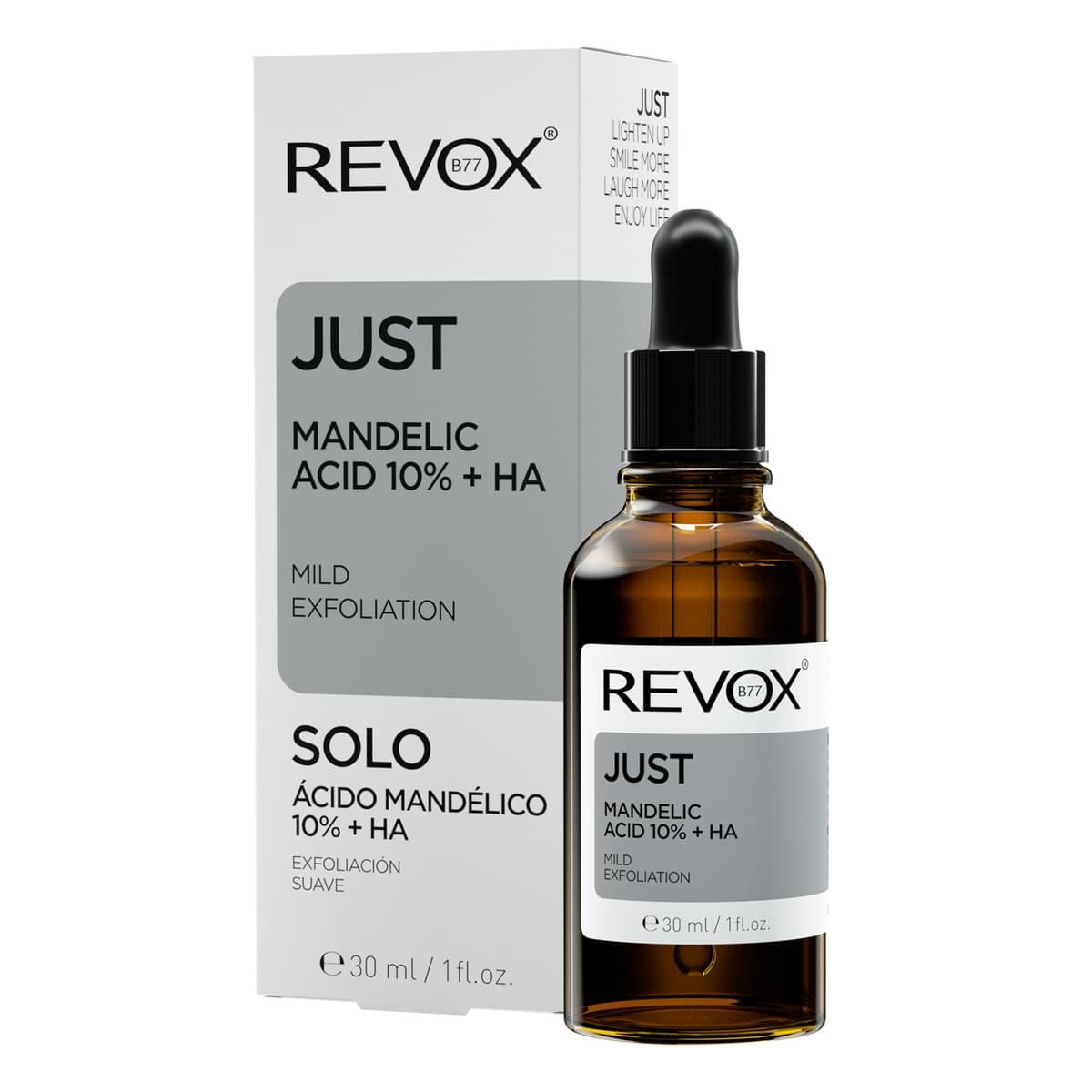 Revox B77 Just Mandelic Acid 10% + Ha Mild Exfoliator 30ml