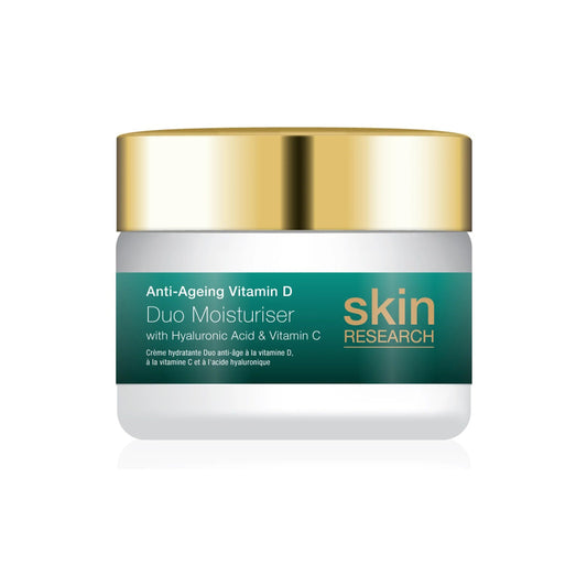 Skin Research Anti-Ageing Vitamin D With Hyaluronic Acid Vitamin C Duo Moisturiser 50ml