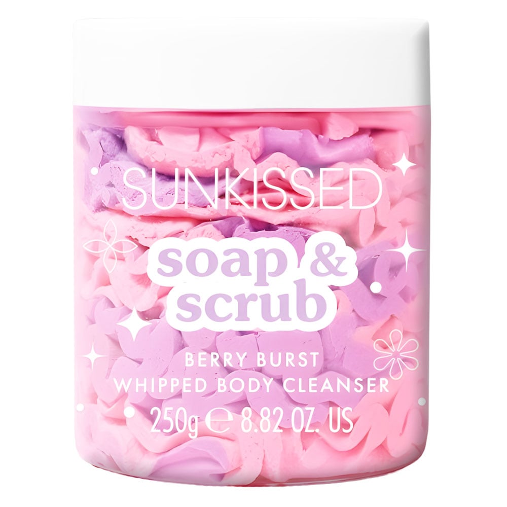 Sunkissed Soap & Scrub Berry Burst Whipped Body Cleanser 250g