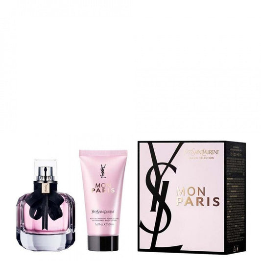 Yves Saint Laurent Mon Paris Gift Set 50ml EDP - 50ml Body Lotion