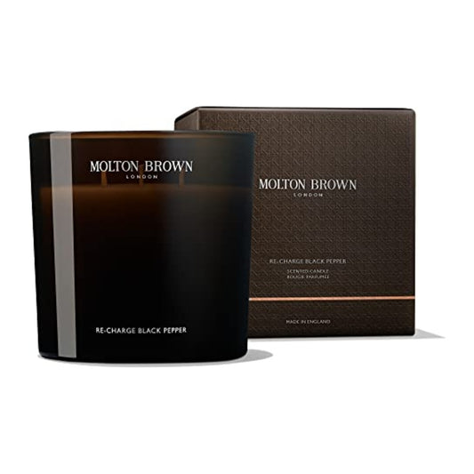 Molton Brown Re-Charge Black Pepper 3 Wick Candle 600g