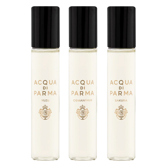 Acqua Di Parma Signatures of the Sun Gift Set 12ml Yuzu Eau de Parfum + 12ml Osmanthus Eau de Parfum + 12ml Sakura Eau de Parfum