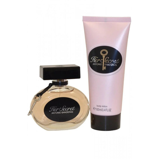 Antonio Banderas Her Secret Gift Set 50ml EDT - 100ml Body Lotion