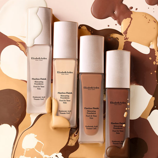 Elizabeth Arden Flawless Finish Skincaring Foundation 30ml Liquid Makeup Base