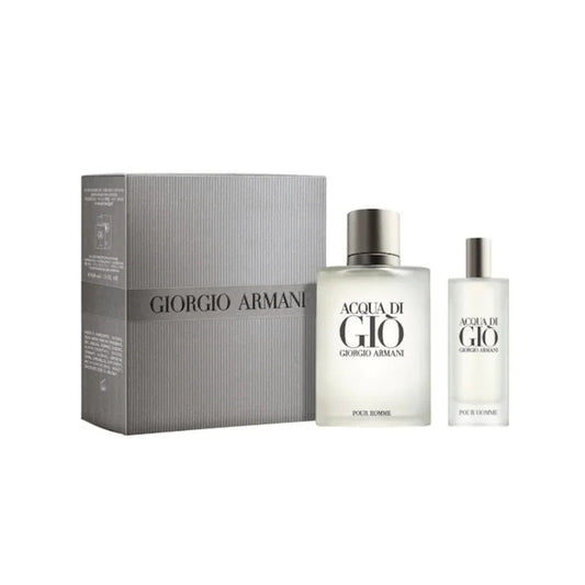 Giorgio Armani Acqua Di Gio Homme Gift Set 100ml EDP - 15ml EDP