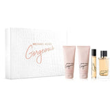 Michael Kors Gorgeous! Gift Set 100ml EDP + 100ml Body Lotion + 100ml Shower Gel + 10ml EDP