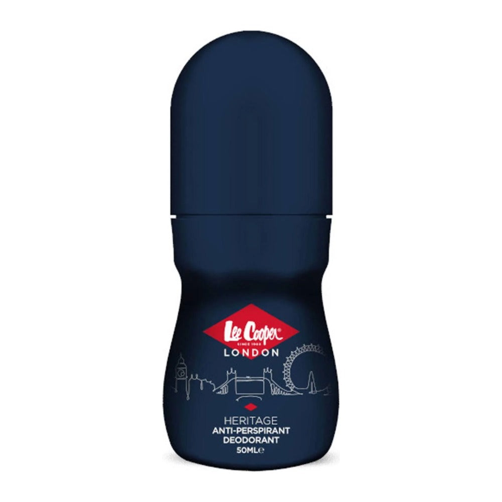 Lee Cooper Anti-perspirant Deodorant Blue Roll 50ml
