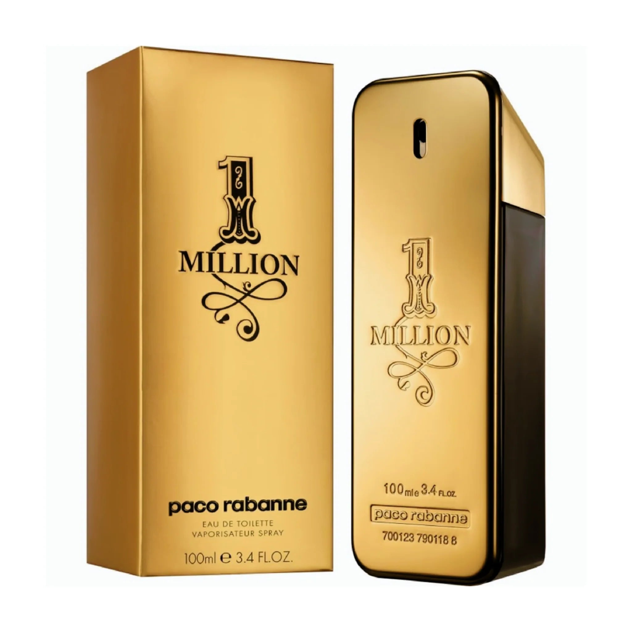 Paco Rabanne 1 Million Eau de Toilette Spray - Iconic Fragrance Collection for Men