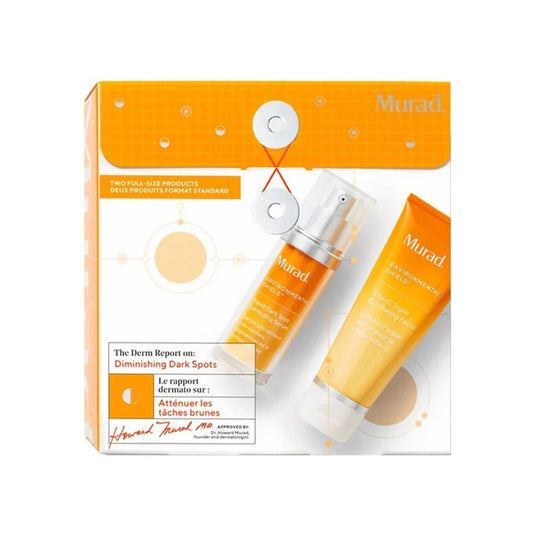 Murad The Derm Report Diminishing Dark Spots Gift Set 30ml Correcting Serum - 80 Face Exfoliator