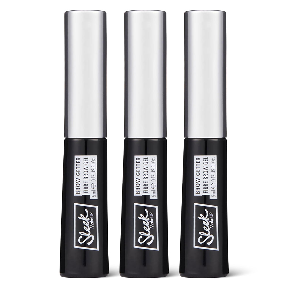 Sleek Brow Getter Fibre Brow Gel 5ml for Fuller, Defined Eyebrows