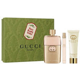 Gucci Guilty Pour Femme Gift Set 90ml EDP - 10ml EDP - 50ml Body Lotion