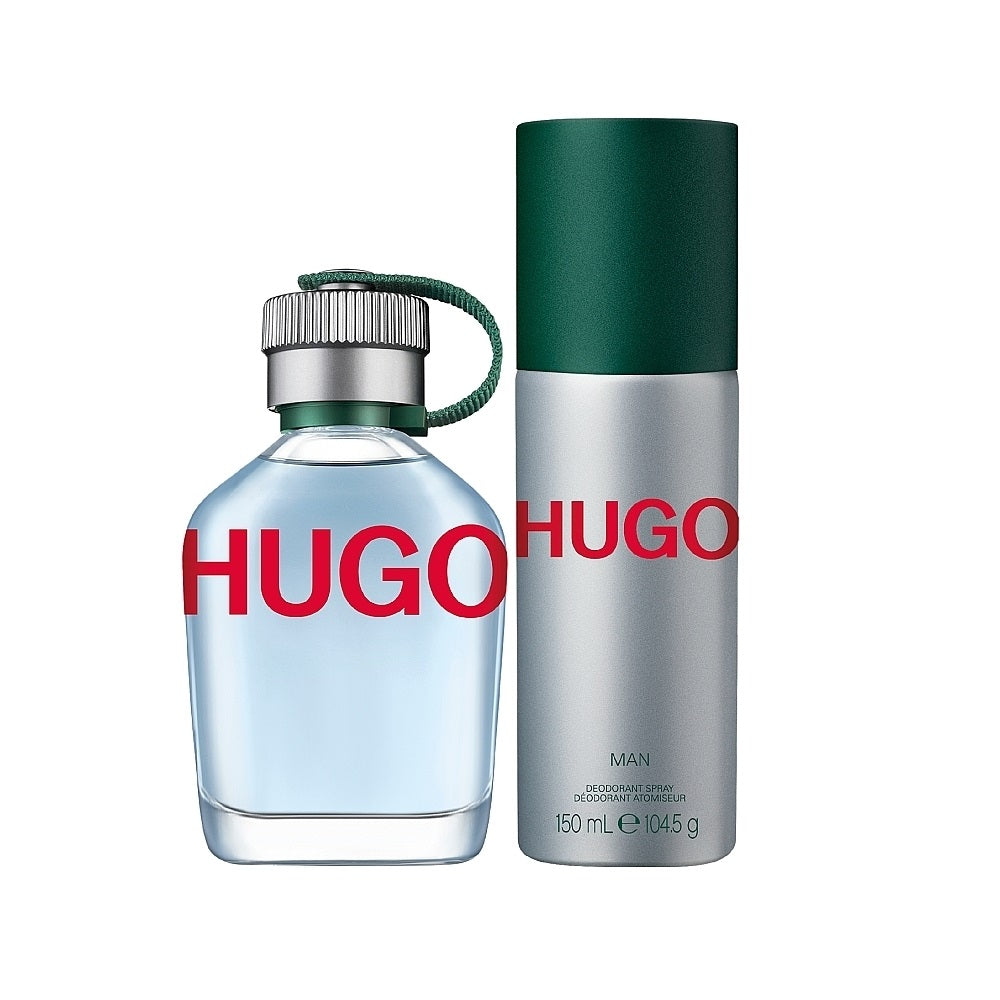 Hugo Boss Hugo Man Gift Set 75ml EDT - 150 Deodorants Spray