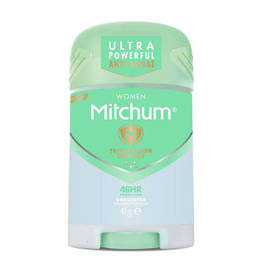 Mitchum Women Unscented Deodorant Stick 41g