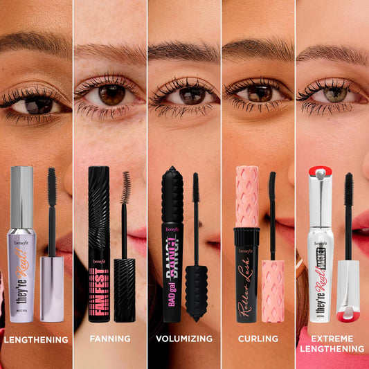 Benefit They're Real Gift Set 0.35ml Xtreme Precision Black Eyeliner + 8.5g Magnet Mascara N65 Black