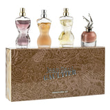 Jean Paul Gaultier Miniatures Gift Set 6ml Scandal EDP + 6ml Divine EDP + 6ml Classique EDT + 6ml La Belle EDP