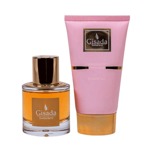 Gisada Ambassador Women Gift Set 50ml EDP + 100ml Shower Gel