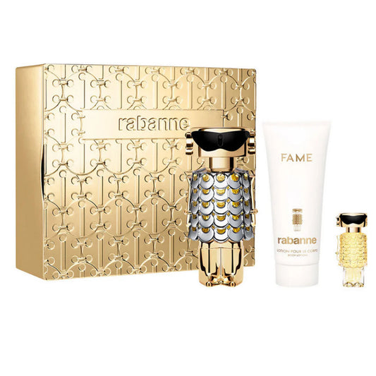 Paco Rabanne Fame Gift Set 80ml EDP + 100ml Body Lotion + 10ml EDP
