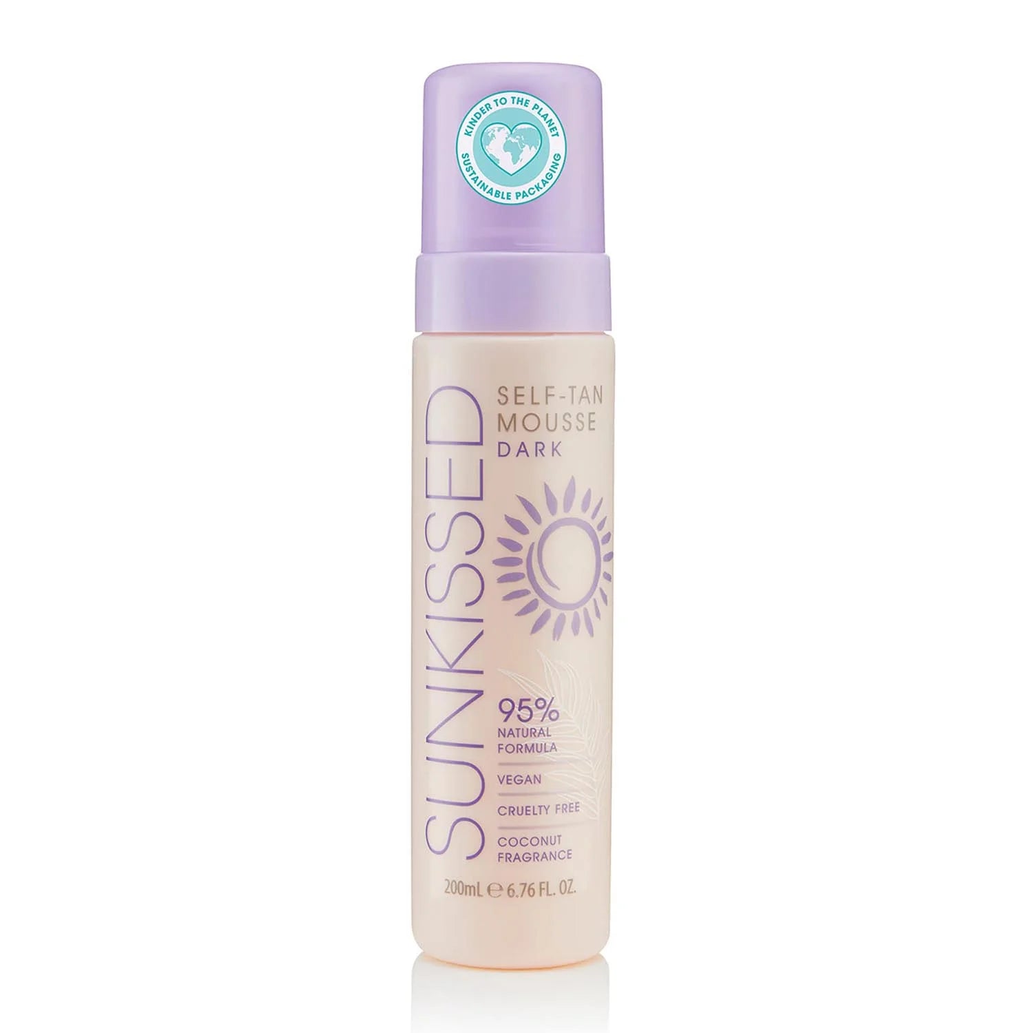 Sunkissed 95 Percent Natural Self Tan Mousse