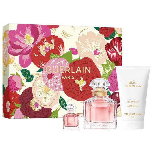 Guerlain Mon Guerlain Gift Set 50ml EDP + 5ml EDP + 75ml Body Lotion