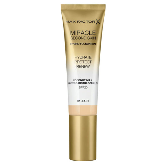 Max Factor Miracle Touch Second Skin Foundation SPF20 30ml - 4 Light Medium