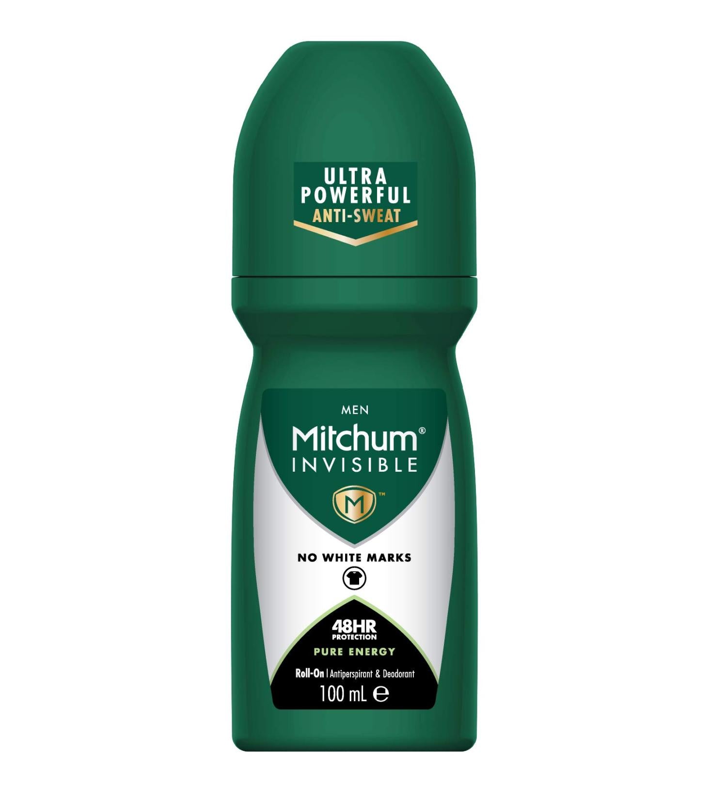 Mitchum Invisible 48HR Pure Energy Roll On 100ml
