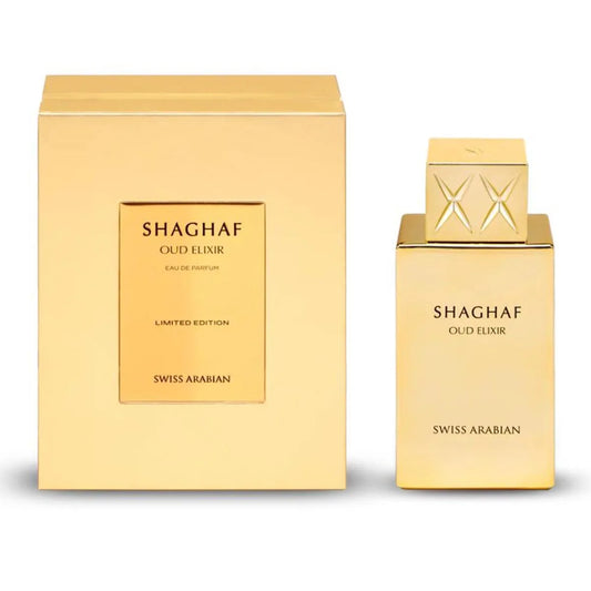 Swiss Arabian Shaghaf Oud Elixir Eau de Parfum 75ml Spray