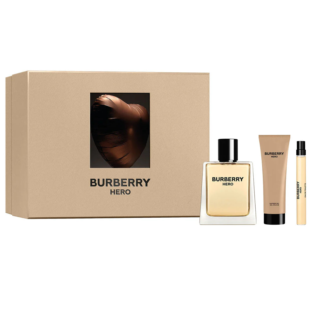 Burberry Hero Gift Set 50ml EDT + 75ml Shower Gel