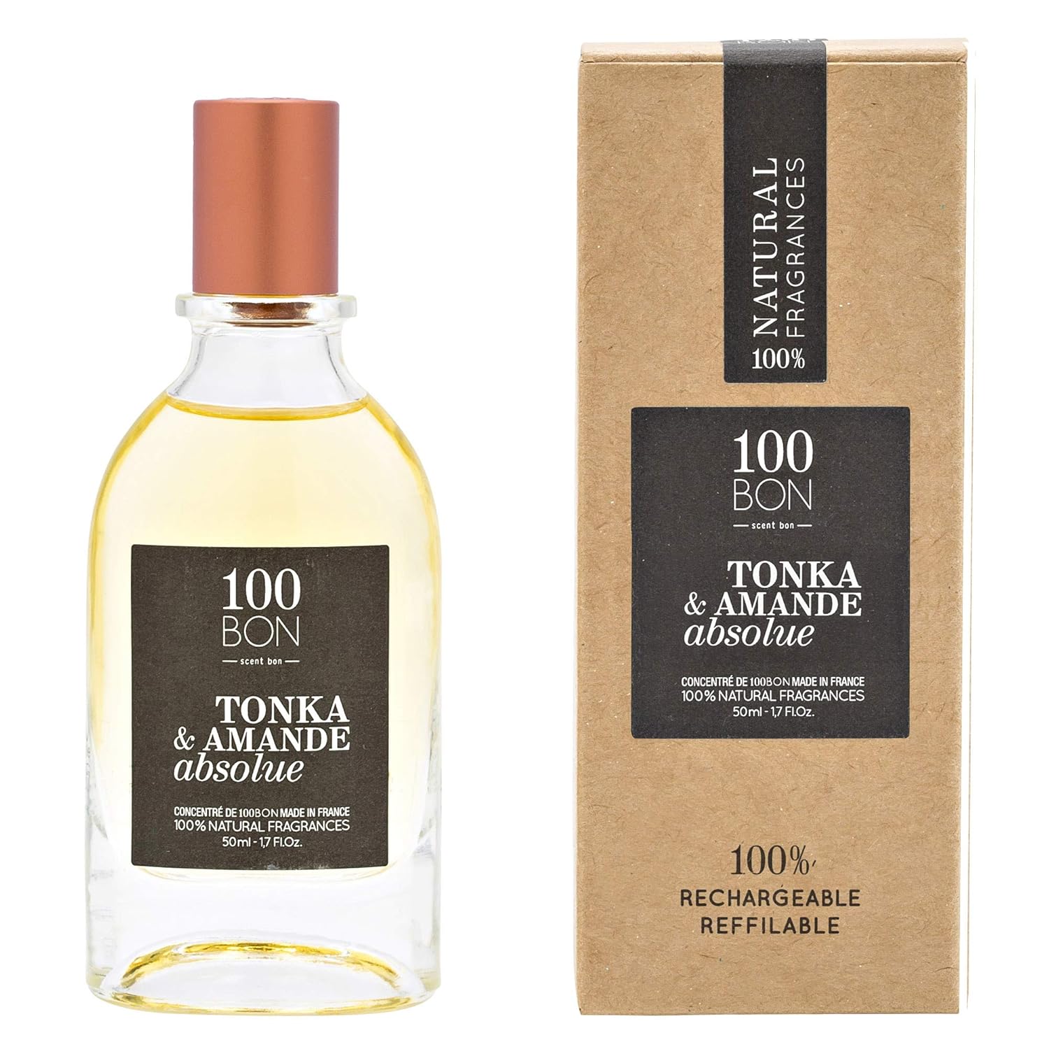 100BON Tonka & Amande Absolue Refillable Eau de Parfum Concentrate Spray
