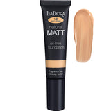 IsaDora Natural Matt Oil-Free Foundation 35ml - Long-Lasting Matte Finish