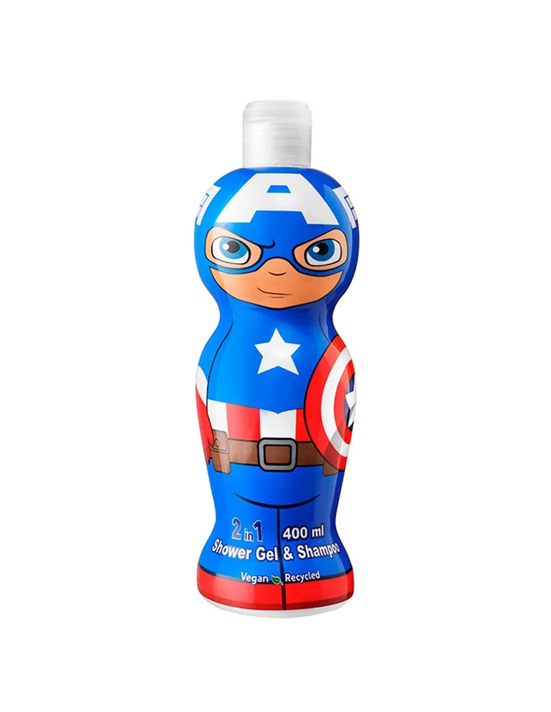 Marvel Captain America 1d Shower Gel & Shampoo 400ml