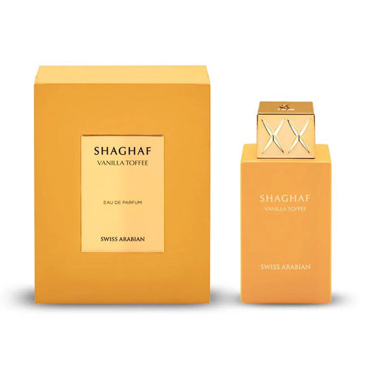 Swiss Arabian Shaghaf Vanilla Toffee Eau De Parfum 75ml Spray