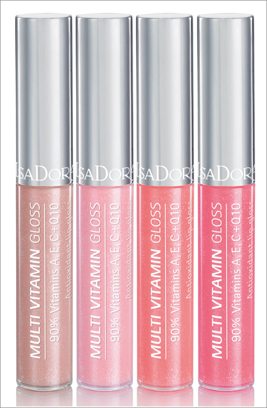 Isadora Multi Vitamin Lip Gloss 7ml Nourishing and Hydrating Lip Shine Collection