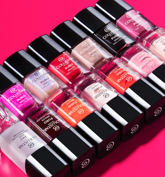 Collistar Puro Nail Lacquer Long-Lasting Nail Polish 10ml Collection