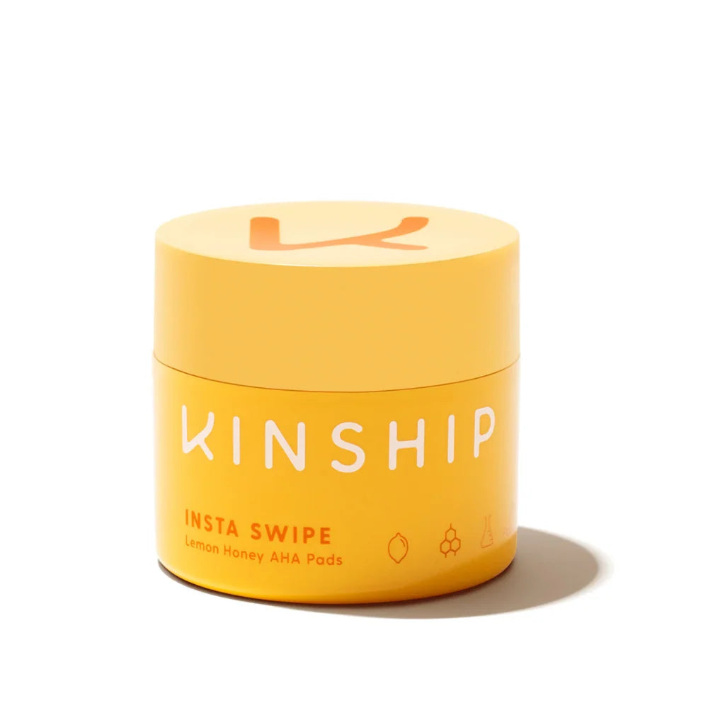 Kinship Insta Swipe Lemon Honey AHA Exfoliating Pads 45 Pads