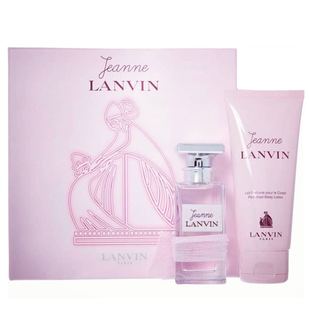 Lanvin Jeanne Gift Set 50ml EDP - 100ml Body Lotion