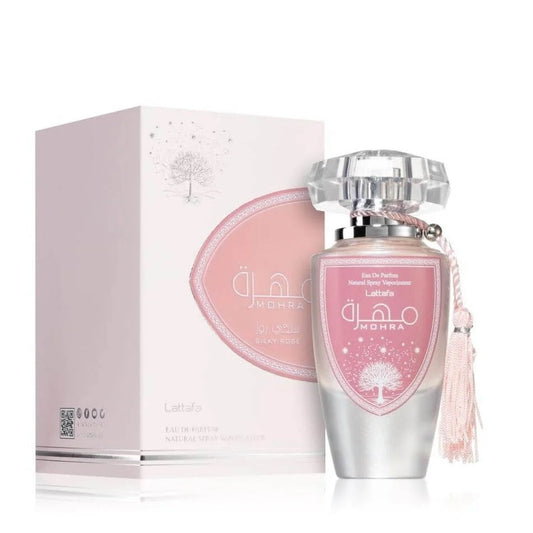 Lattafa Perfumes Mohra Silky Rose Eau de Parfum 100ml Spray