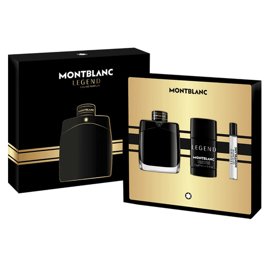 Mont Blanc Legend Eau de Parfum Gift Set 100ml EDP - 75g Deodorant Stick - 7.5ml EDP