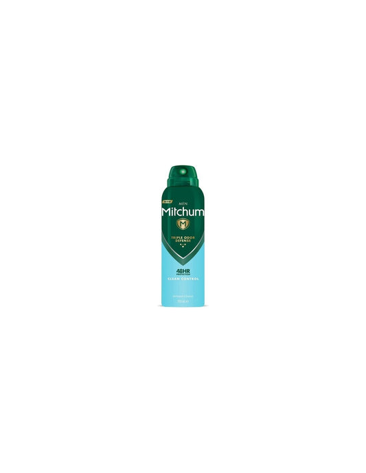 Mitchum Men Triple Odor Defense Clean Control 48HR Protection Deodorant Spray 200ml