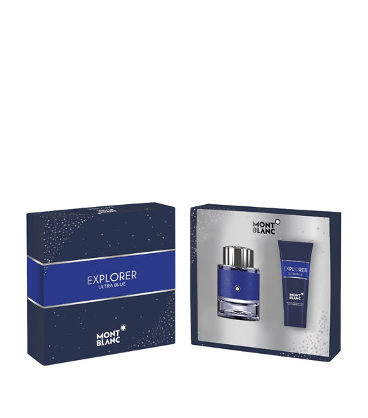 Mont Blanc Explorer Ultra Blue Gift Set 60ml EDP - 100ml Shower Gel